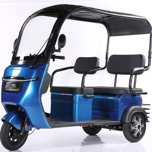 Tricycle électrique à 3 roues préféré des jeunes carrosserie ouverte voiture en acier 250kg charge utile motorisée CEE/Dot certifiée pour <span class=keywords><strong>passager</strong></span> - Product Image 4