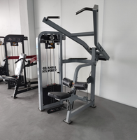 Peralatan Kebugaran Dalam Ruangan Profesional Komersial dengan Beban Pin, Mesin Lat Pull Down untuk Latihan Dada dan Punggung