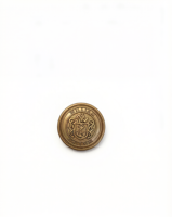 Kancing Logam Seng Berkualitas Tinggi Bentuk Persegi Panjang 20mm 18mm, Mahkota Singa Ganda Berlapis Emas, Logo Timbul, Untuk Pakaian Jas, Mantel, Trenchcoat