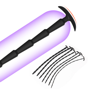 7 tailles de sons urétraux pénis en silicone tiges de sondage prise de pénis, bouchon urétral dilatateur urinaire tige de Masturbation de l'urètre pour homme - Product Image 5