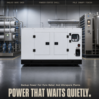 Générateur diesel 30 KVA avec sortie 380V, groupe électrogène de secours avec sortie 50Hz
