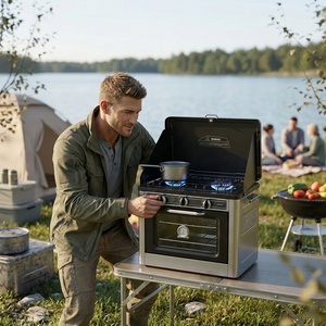 Réchaud et four à gaz portables Chinabest Vatti homologués ETL CS-04, résistants au vent, pour le camping et une utilisation en toutes saisons - Product Image 5