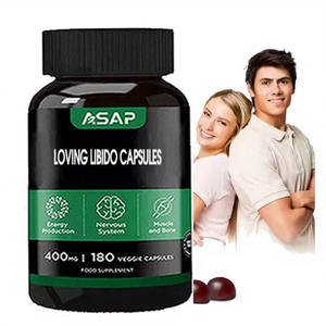 ASAP OEM Etiqueta Privada ayuda a aumentar el deseo mejorar la excitación para mujeres con Ashwagandha Loving Libido Capsules - Product Image 1