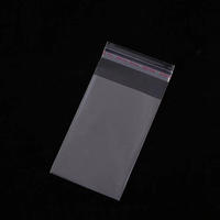 Sacs d'emballage transparents autocollants en gros, pochettes stériles hygiéniques EOS pour bijoux, boucles d'oreilles, bagues, bracelets, emballage de détail