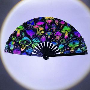 Custom Factory Custom Design Plastic Folding Hand Fans Hot Summer Outdoor Plastic Hand Held Fan for Wedding and Promotion - Product Image 2