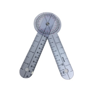 Tùy Chỉnh Chuyên Nghiệp Y Tế Chỉnh Hình Cơ Thể Doanh Công Cụ Đo 180 360 Độ Ngón Tay Cột Sống Goniometer Góc Cai Trị Với Đo - Product Image 1