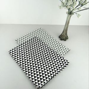 Asciugamani da cucina in cotone 100% a 2 strati assorbenti di grado commerciale asciugamani da tè bianchi classici con strisce laterali rosse - Product Image 5