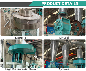 Moulin à farine de blé entièrement automatique <span class=keywords><strong>pour</strong></span> petites exploitations, à faible régime et faible chaleur - Product Image 5