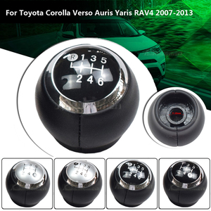 NUOVO Pomello del Cambio a 5/6 Marce per <span class=keywords><strong>Toyota</strong></span> <span class=keywords><strong>Corolla</strong></span> Verso Auris Aygo Rav4 Avensis Yaris, Copertura in Pelle per Leva del Cambio - Product Image 4