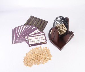 Juego de mesa familiar tradicional, <span class=keywords><strong>Bingo</strong></span> con Chips - Product Image 1