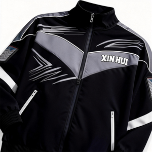 Chaqueta Bomber de Invierno para Hombre 2026, Personalizada OEM, con Cremallera Frontal, Ropa Deportiva al por Mayor, Gruesa, Ecológica, Impermeable y Cortavientos - Product Image 3