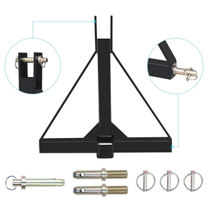 Adaptador de Barra de <span class=keywords><strong>Remolque</strong></span> de 3 Puntos y 2 Receptores, Categoría 1, <span class=keywords><strong>para</strong></span> <span class=keywords><strong>Tractor</strong></span> Kubota, BX, LM25H, WLM, NorTrac - Product Image 6
