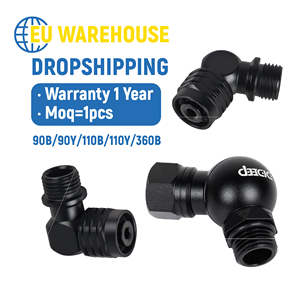 Nuevo Producto de Alto Rendimiento, AN-10 ORB, Conector Giratorio de Flujo Completo Macho AN-10, Ensamblaje de Perno Banjo de Aluminio, Junta Universal de 90/110/360 Grados - Product Image 1