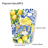 Boîtes à popcorn sur le thème des motos personnalisées, boîtes à bonbons, boîtes à collations pour fêtes d'enfants, décoration de fête