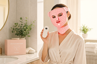 Masque de thérapie LED multi-spectre SUNGLOR SGMSK4D, 100 LED, conception personnalisée, fournisseur en gros