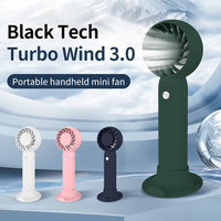 Nouveau Mini Ventilateur Personnalisable, Portable USB Rechargeable Mignon, 400 mAh
