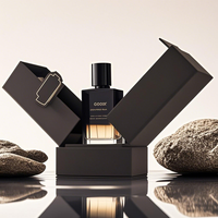 Fabrication Boîte de parfum de luxe recyclable en carton à double porte, logo personnalisé, pour parfum, bougie, vin, emballage cosmétique en verre