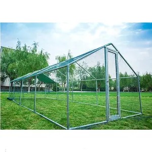 Customized large hexagonal mesh galvanized metal simple chicken cage