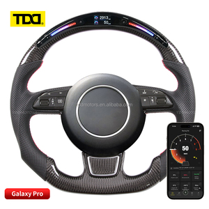 Volante Deportivo TDD de Fibra de Carbono con LED para Audi A3 A4 A5 S3 S4 RS3 RS4 B8 B9 8V 8W Personalizado - Product Image 1