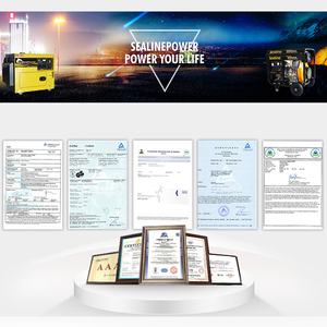 Производитель Китай, производитель седат18000 (<span class=keywords><strong>E</strong></span>), двухцилиндровый дизельный двигатель 12 кВт с воздушным охлаждением, дизельный генератор открытого типа для домашнего использования - Product Image 6