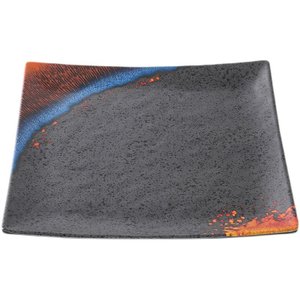 Creative <b>melamine</b> <b>plates</b>, serving dishes, square <b>plates</b>, oval fish <b>plates</b>, fan-shaped <b>plates</b>, commercial restaurant/hotel/hot - Product Image 1