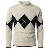 Pulls en laine/cachemire tricotés pour hommes, col rond, anti-rétrécissement, personnalisables, haute qualité, motif automne, XXL, vente en gros