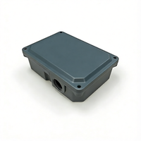 Boîtier de terminaison de moteur en plastique personnalisable avec indice de protection IP67, dimensions 85x122x43.5mm, marque TR pour la distribution d'énergie des moteurs électriques