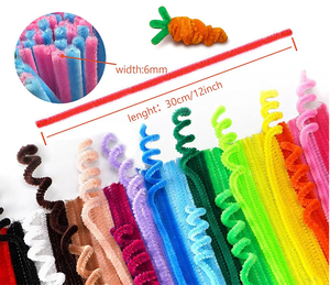 Wholesale Pipe Cleaner Flower Making Kit Colorful Chenille Stems DIY Bouquet Craft Set for Hobby Workshops and Gift Projects - Product Image 4