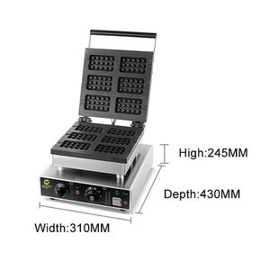 <span class=keywords><strong>Gaufrier</strong></span> à bulles en <span class=keywords><strong>forme</strong></span> de <span class=keywords><strong>coeur</strong></span> et gril pour chien de maïs de Hong Kong Petites crêpes électriques et grilles à plaques carrées pour usage domestique dans les hôtels - Product Image 4