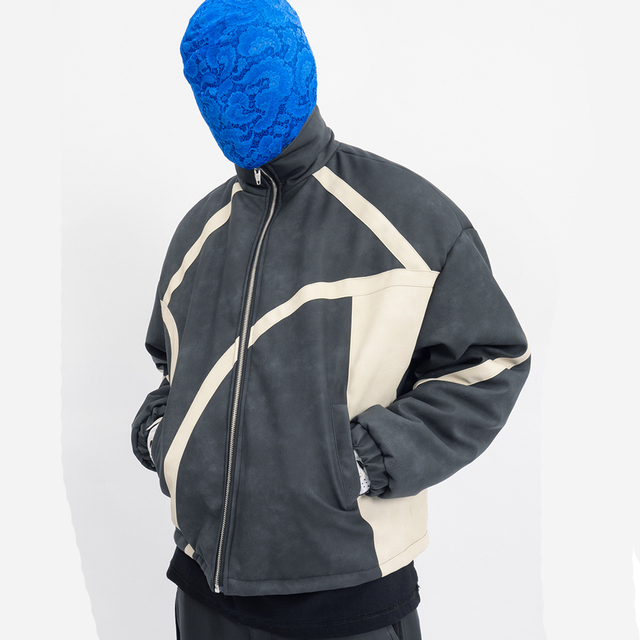 Men's High Quality Velvet Racing Cycling Jacket Customized with Logo Embroidery Windbreak Winter Cartoon Pattern for Racing