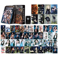 Cartes photo Kpop 55 pièces/boîte ILLIT KATSEYE ICONIC BY MISTAKE Lomo Card Kpop Photocard