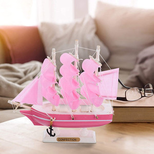 Náutico hogar artesanías <span class=keywords><strong>de</strong></span> madera velero escultura pastel escritorio coche decoración modelo <span class=keywords><strong>de</strong></span> madera velero barco <span class=keywords><strong>de</strong></span> vela barcos artes y artesanías - Product Image 2