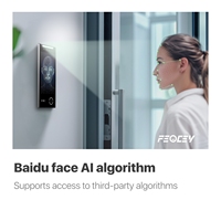Sistema de Control de Acceso Biométrico FCV4906, Reconocimiento Facial, Visión Nocturna, Videoportero, Pantalla Táctil, IP66 Impermeable, SDK Gratuito, WiFi