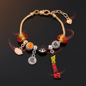 Bracelets à breloques unisexes mignons en alliage de zinc, style dessin animé, anime, <span class=keywords><strong>Dragon</strong></span> Saiyan Goku Piccolo, chaîne à maillons tendance - Product Image 1