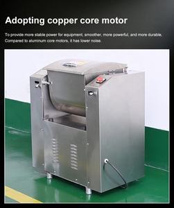 Mélangeur à pâte électrique commercial automatique en acier inoxydable de 15 kg, silencieux et performant - Product Image 6