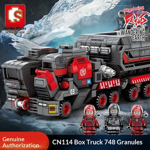 Senbao 107029-107030 Trasportatore della Terra Errante, Blocchi da Costruzione Educativi a Piccole Particelle, Giocattolo di Fantascienza - Product Image 1