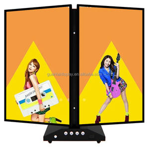 Digitale Werbeanzeige 43/55 Zoll Highlight 2000 Nits Outdoor Wasserdichter Miet-Rotationsdisplay-Ständer Poster LED-Kiosk - Product Image 1