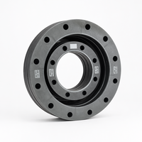 ASTM PP-beschichtete Flanschplatte mit glatter Oberfläche PN16 2-12 Zoll HDPE Stumpfschweißflanschadapter Amerikanischer Rohrleitungsanschluss