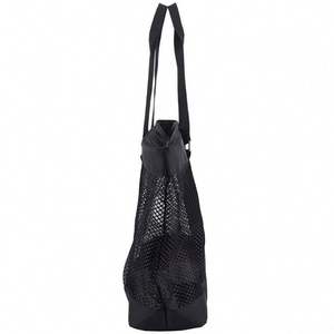 Customize Polyester Mesh <b>Tote</b> Beach <b>Bag</b> - Product Image 6