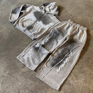 Custom Drop Shoulder Oversized Graphic Print Boxy Pullover Manufacturer Streetwear Baggy Heavyweight 480GSM Hoodie for Men - Product Image 2