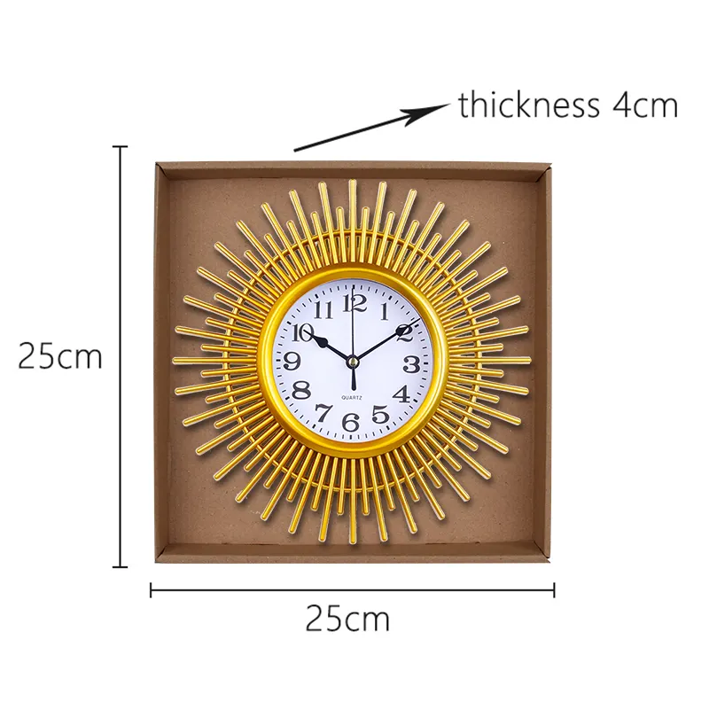 विंटेज घड़ी फ़ॉन्ट स्पष्ट स्वीप दूसरी इलेक्ट्रॉनिक दीवार घड़ी समय सजावटी क्वार्ट्ज घड़ी