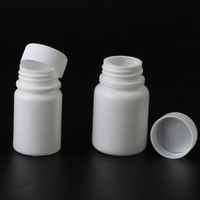 Bouteilles de bocaux en capsules HDPE à large ouverture de qualité alimentaire 15ml 20ml 30ml 50ml 80ml 100ml 150ml Tablettes de médicaments Bouteilles d'emballage de pilules