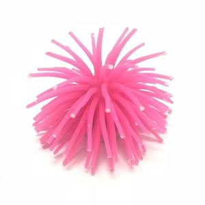 Fournitures pour aquariums, Urernes marines, Décorations aquatiques, Coraux souples colorés, Boules d'anémones marines simulées, Couleurs assorties - Product Image 5