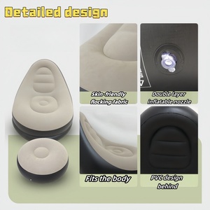 Mật độ cao đổ xô Vật liệu <span class=keywords><strong>Inflatable</strong></span> sofa nhà Máy Giá giá trị lớn cần thiết cho gia đình cắm trại và văn phòng sử dụng - Product Image 5