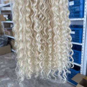 Extensioni di <span class=keywords><strong>Capelli</strong></span> Umani con Punte Spesse, Trama a Doppia Cucitura, Fasci di <span class=keywords><strong>Capelli</strong></span> Yaki per Fornitori di Saloni e Attività Online - Product Image 6