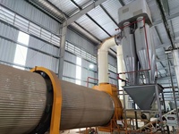Sécheur rotatif à tambour unique à haute efficacité pour l'élimination de la poussière par cyclone, usage industriel, YGHG2.0X24m, avec certification CE en Tunisie et au Maroc
