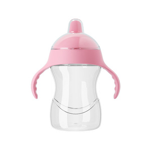 Baby Sippy <b>Cup</b> <b>Large</b> Diameter Gourd Shaped With Handles For 1-2 Years PP Material - Product Image 2