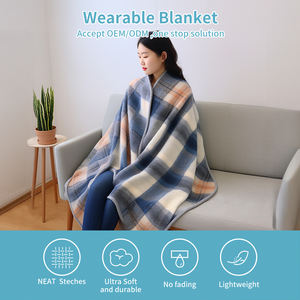 ผ้าห่มขนแกะโครเมี่ยมสีน้ำตาลสุดแห้ง - Product Image 4