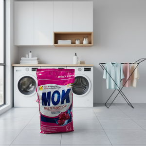 Detergente en Polvo para Lavandería Ecológico de Alta Eficiencia, Precio de Fábrica MOK OEM, Venta al Por Mayor, Aroma Personalizado, Frescura Duradera - Product Image 4