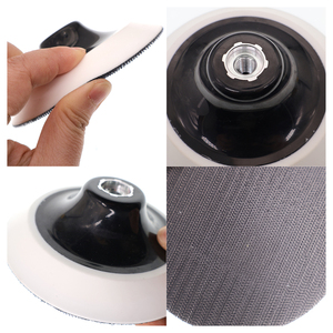 <span class=keywords><strong>2</strong></span>/<span class=keywords><strong>3</strong></span>/4/5 Polegada Espuma Lustro Placa de Backup Gancho e <span class=keywords><strong>Loop</strong></span> Lixamento Disco Backing Pad para Discos de Areia Ferramentas Abrasivas Polimento Metal Madeira - Product Image 2
